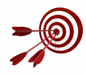 Arrows in Bullseye